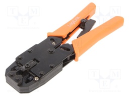 Tool: for RJ plug crimping