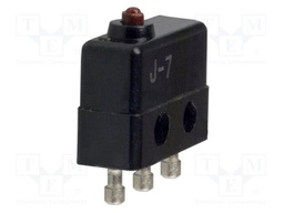 Microswitch SNAP ACTION; without lever; SPDT; 7A/250VAC; ON-(ON)