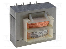 Transformer: mains; 2VA; 230VAC; 5.5V; 5.5V; 0.14A; 0.14A; IP00
