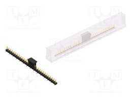 Connector: pin strips; pin header; male; PIN: 29; 2.54mm; SMT; 1x29