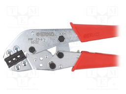 Tool: for crimping; solar connectors type MC4; 2.5÷6mm2; 210mm