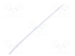 Heat shrink sleeve; glueless; 3: 1; 1.5mm; L: 1.2m; transparent