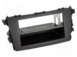 Radio frame; Suzuki; 2 DIN; black