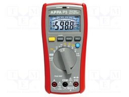 Digital multimeter; LED (6000),with a backlit; I DC: 6/10A