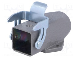 Enclosure: for rectangular connectors; Han; size 3A; with latch