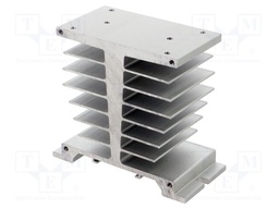 Heatsink: extruded; H; L: 106mm; W: 50mm; H: 96mm; aluminium; 1.6°C/W