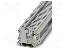 Splice terminal: rail; UT; 500V; screw terminal; PA; 0.14÷6mm2