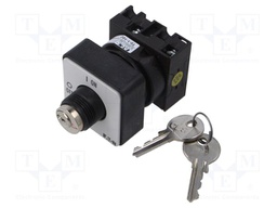 Switch: cam switch; Stabl.pos: 2; 20A; OFF-ON; for building in