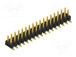 Connector: pin strips; pin header; male; PIN: 34; 2.54mm; SMT; 2x17