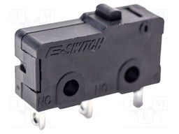 Microswitch SNAP ACTION; 5A/250VAC; without lever; SPDT; ON-(ON)