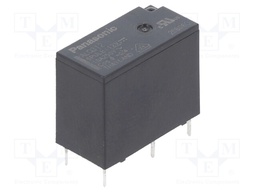 Relay: electromagnetic; SPST-NO; Ucoil: 12VDC; 5A/250VAC; 5A/30VDC