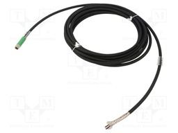 Cable: for sensors/automation; PIN: 8; M8 female; straight; 5m