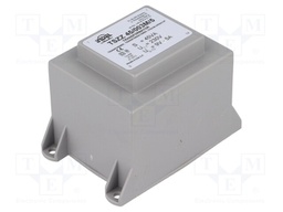 Transformer: encapsulated; 45VA; 230VAC; 9V; 5A; Mounting: PCB; IP00