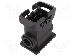 Enclosure: for rectangular connectors; Han Eco B; straight; M25