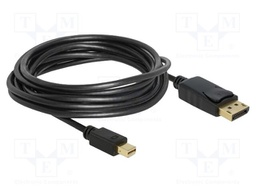 Cable; DisplayPort plug,mini DisplayPort plug; DisplayPort 1.2