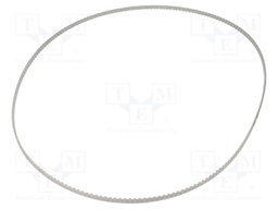 Timing belt; AT5; W: 6mm; H: 2.7mm; Lw: 1050mm; Tooth height: 1.2mm