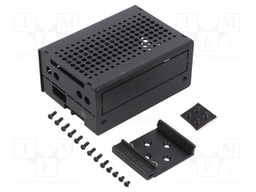 Enclosure: for computer; BEAGLE-BLK-C,BEAGLEBOARD-AI; steel