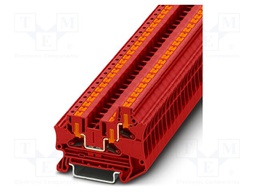 Splice terminal: rail; PTV; 32A; 1kV; push-in; PA; L: 45.7mm; W: 6.2mm