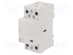 Contactor: 2-pole installation; NO x2; 230VAC; 63A; DIN; R