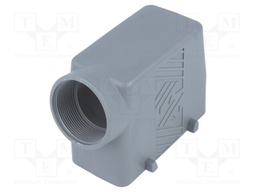 Enclosure: for HDC connectors; T-Type; size 77.27; IP65; M40