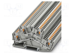 Splice terminal: rail; PTS; PA; terminals: 4; W: 6.2mm; H: 96mm