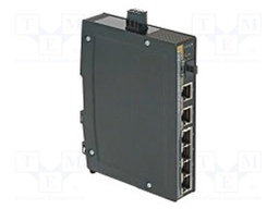 Industrial module: switch Ethernet; unmanaged; 9÷60VDC; RJ45,SC