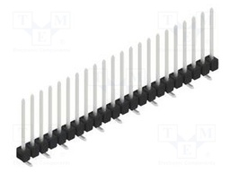Connector: pin strips; pin header; male; PIN: 22; 2.54mm; SMT; 1x22
