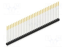 Connector: pin strips; pin header; male; PIN: 33; 2.54mm; THT; 1x33