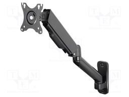 Monitor holder; 9kg; 17÷32"; Arm len: 450mm; for one monitor