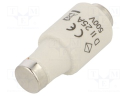 Fuse: fuse; gG,quick blow; 25A; 500VAC; DII