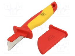 Knife; 190mm; insulated,straight