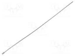 Cable tie; L: 520mm; W: 4.5mm; stainless steel; V: with ball lock