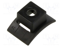 Screw mounted clamp; black