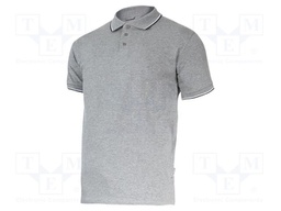 Polo shirt; Size: S; grey; 190g/m2