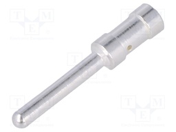 Contact; male; 4mm2; Han E; silver plated; crimped; 16A; 500cycles