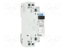 Relay: installation; bistable; NO x2; Ucoil: 12VAC; 17.5x90x60mm