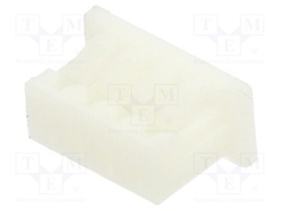 Plug; wire-board; female; 1.25mm; PIN: 4; w/o contacts; for cable