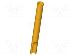 Test probe socket; Contact plating: gold-plated; soldered; 27mm
