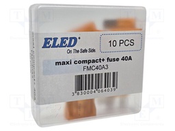 Fuse: fuse; 40A; 32VDC; automotive; 16.2mm; 16.2x6.5x18.5mm