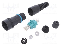 Connector: fiber optic; patchcord; PIN: 2; multi mode duplex (MM)