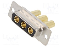 Special D-Sub; PIN: 3; plug; female; for cable; soldering; MHCD