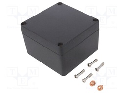 Enclosure: multipurpose; X: 120mm; Y: 122mm; Z: 81mm; 68; aluminium