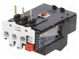 Thermal relay; Leads: screw terminals; 2.7÷4.2A; -5÷40°C