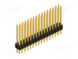 Connector: pin strips; pin header; male; PIN: 32; 1.27mm; THT; 2x16