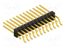 Connector: pin strips; pin header; male; PIN: 24; 2.54mm; SMT; 2x12