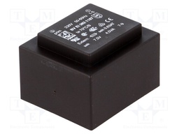 Transformer: encapsulated; 4.5VA; 230VAC; 7.5V; 600mA; 150g
