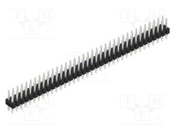 Connector: pin strips; pin header; male; PIN: 72; 2.54mm; THT; 2x36