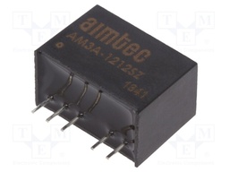 Converter: DC/DC; 3W; Uin: 4.5÷18V; 12VDC; Iout: 250mA; SIP6; 3.85g