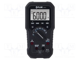 Digital multimeter; LCD (6000),with a backlit; VDC: 600m/600V
