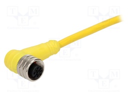 Plug; M12; PIN: 4; female; A code-DeviceNet / CANopen; 5m; IP67